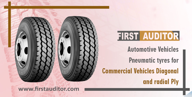 Automotive vehicles-Pneumatic tyres for commercial vehicles-Diagonal and radial ply